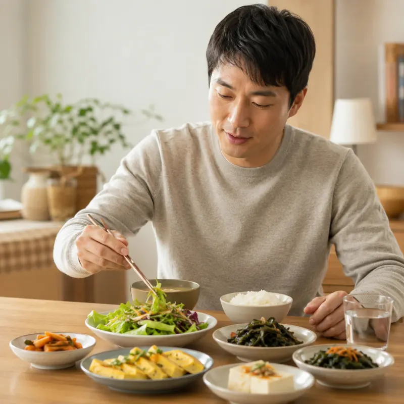 밥부터 먹는 습관을 바꾸면, 식후 혈당이 달라질 수 있다