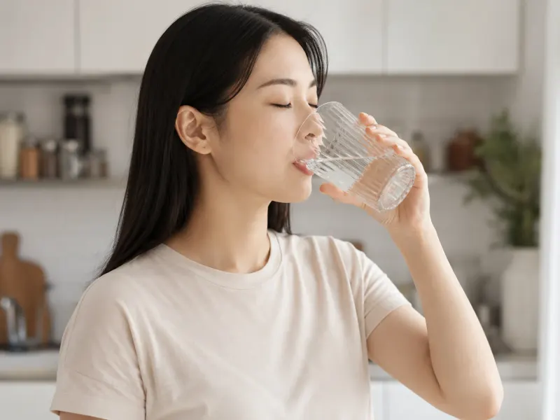 갈증 없는데도 물 마셔야 하는 이유, 폭염 속 건강 지키는 수분 습관