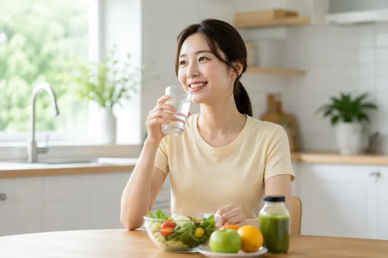 하루 컨디션 바꾸는 기본 습관, 물 한 잔과 균형 잡힌 식사가 먼저다