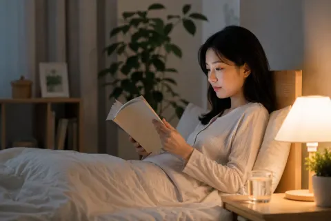잠들기 전 30분 독서, 지친 뇌를 쉬게 하는 저녁 건강 습관