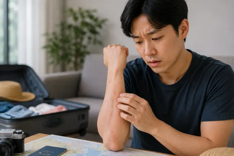 여행 전 원숭이두창 유행 지역 확인, 발진과 림프절 부종 놓치면 안 된다