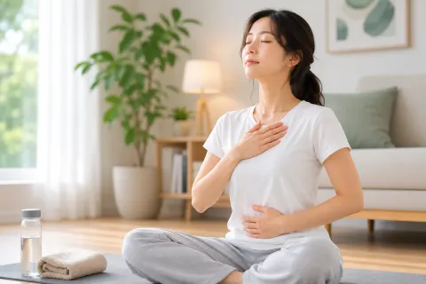 하루 5분 천천히 숨 쉬기, 쌓인 긴장을 낮추는 가장 간단한 건강 습관
