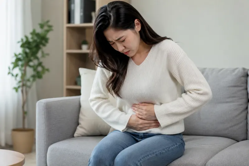 기름진 식사 뒤 오른쪽 윗배가 아프다면, 담석증이 보내는 경고일 수 있다