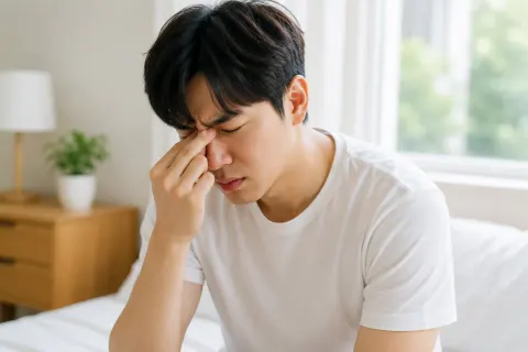 감기 끝났는데 얼굴이 계속 묵직하다면, 부비동염 신호일 수 있다