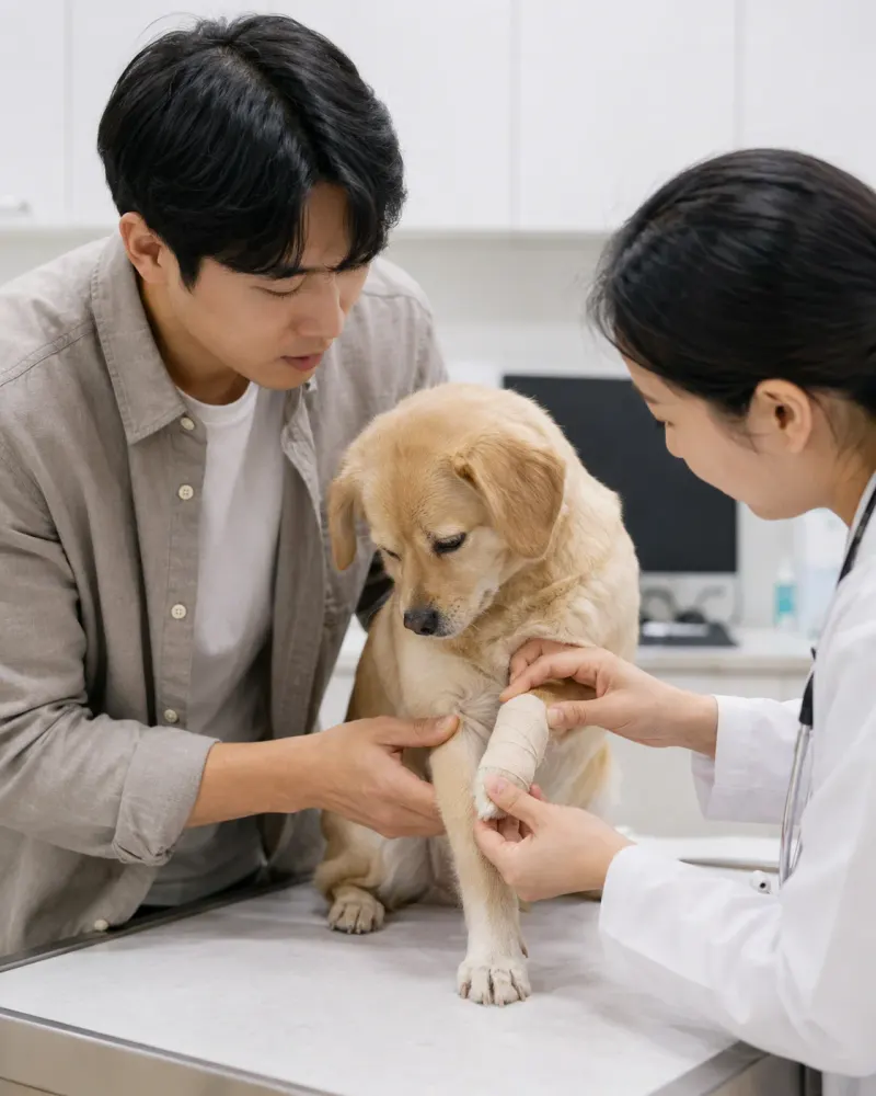 반려견 상처에서 악취와 구더기 보인다면, 신세계나사벌레증 의심해야