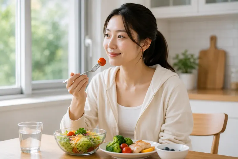 샐러드만 먹으면 금방 배고픈 이유, 건강식도 단백질과 탄수화물 균형 필요