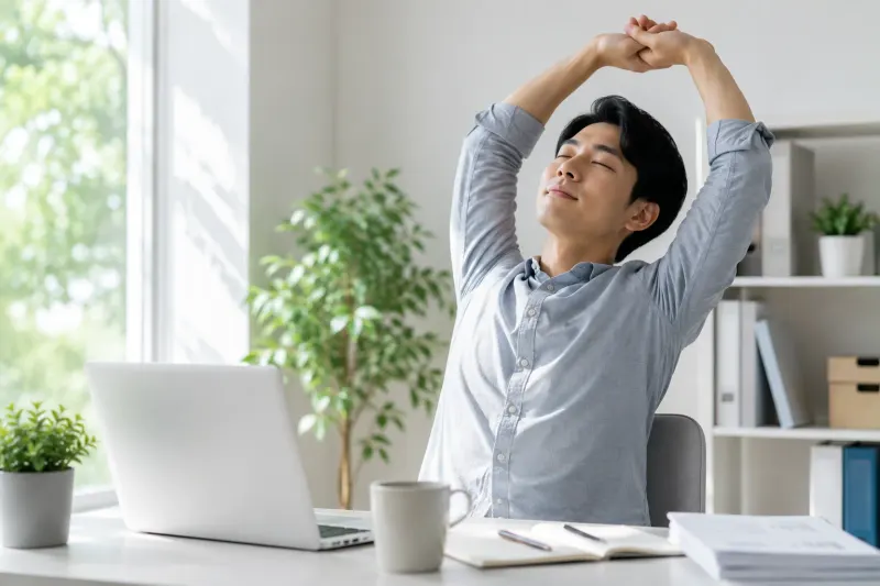 오래 앉아 일한 뒤 한 번에 운동하면 충분할까, 짧은 움직임을 자주 넣어야