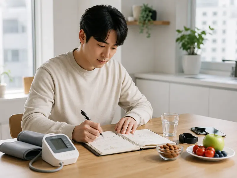 일주일의 건강 기록, 몸이 보내는 변화를 가장 먼저 발견한다