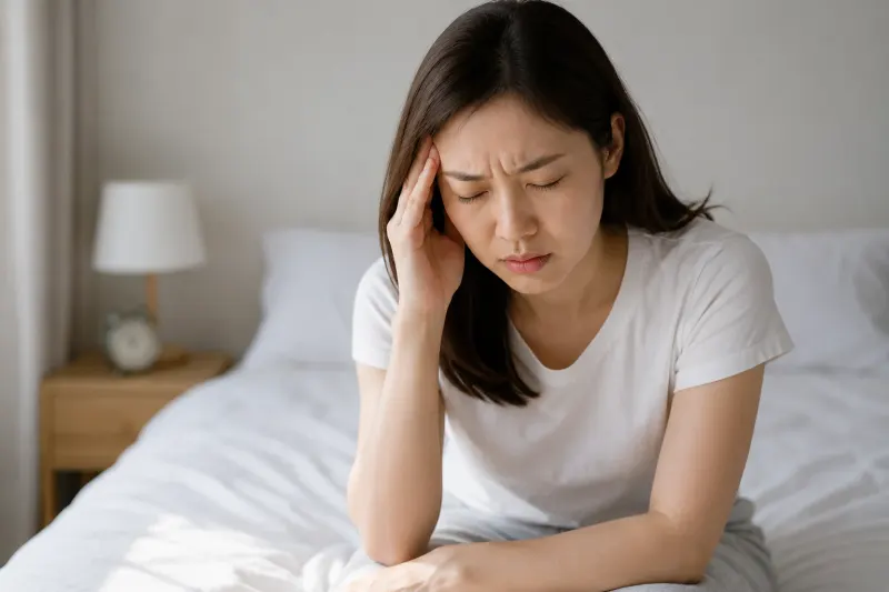 머리를 띠로 조이는 듯 아프다면, 피로보다 긴장성 두통 살펴야