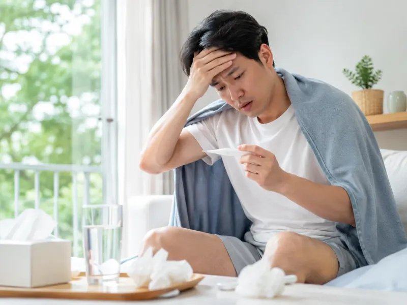 한여름에도 독감 입원환자 증가, 심한 몸살과 고열 주의해야