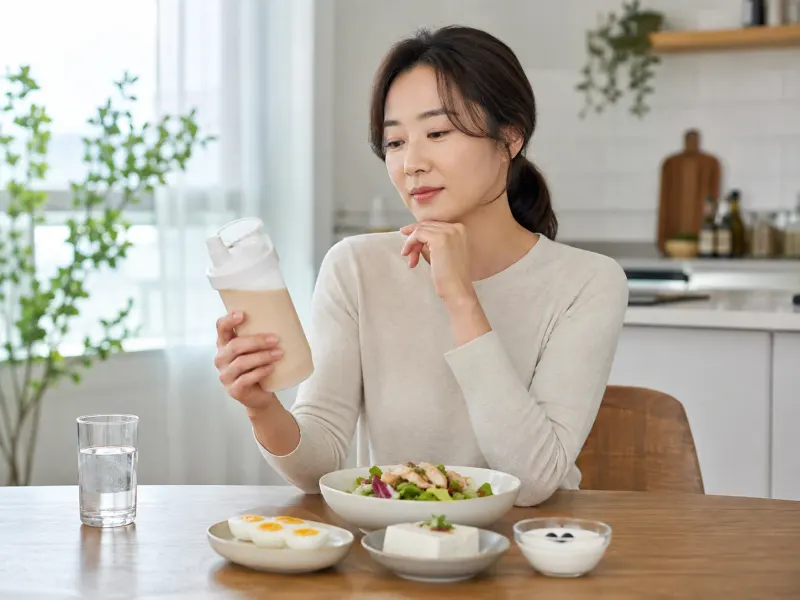 단백질 음료 매일 마시면 더 건강할까, 과잉 섭취보다 필요한 만큼이 중요