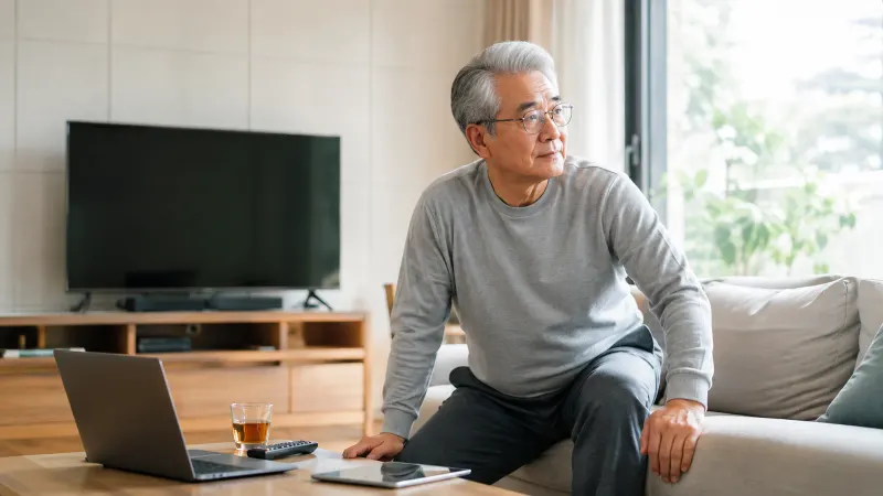 TV 하루 2시간 넘긴다면, 노년기 뇌 건강도 살펴야