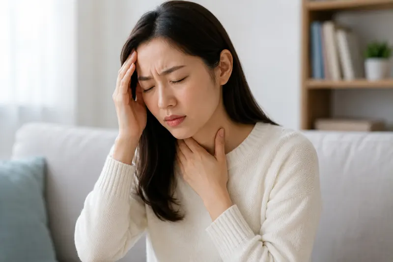 갑자기 목이 심하게 아프고 열이 난다면, 연쇄상구균 인두염 확인해야