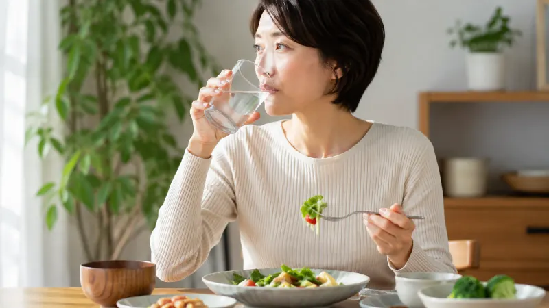 밥 먹으며 물 많이 마시면 덜 먹을까, 최근 연구는 달랐다