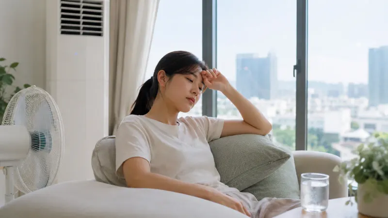 폭염 오래가면 몸만 지치는 게 아니다, 수면·집중력·기분도 흔들린다