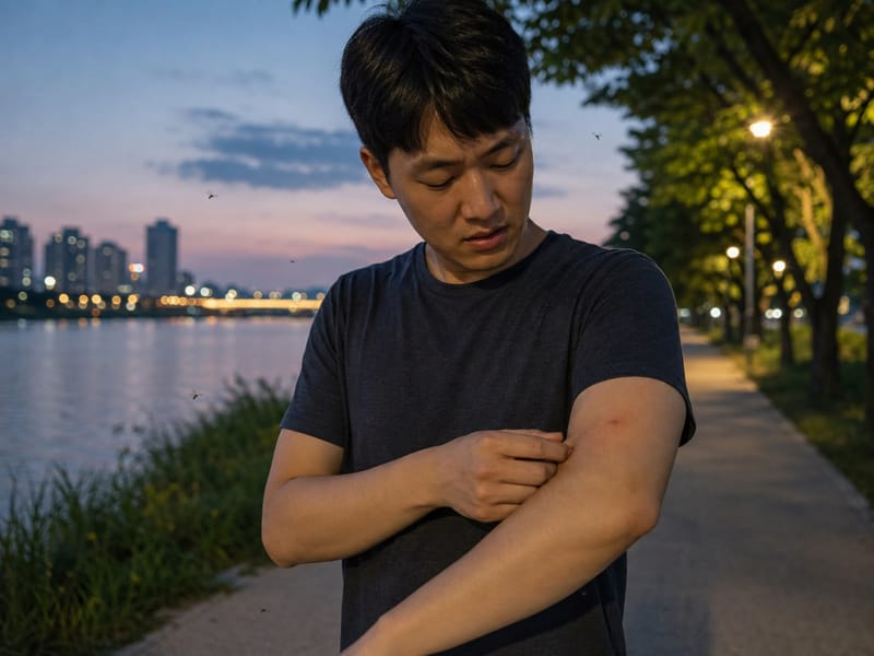 전국 말라리아 경보 발령, 야간 산책 후 발열·오한 살펴야