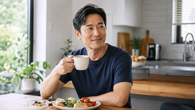 커피 자주 마시는 사람, 내장지방 적고 근육량 많았다
