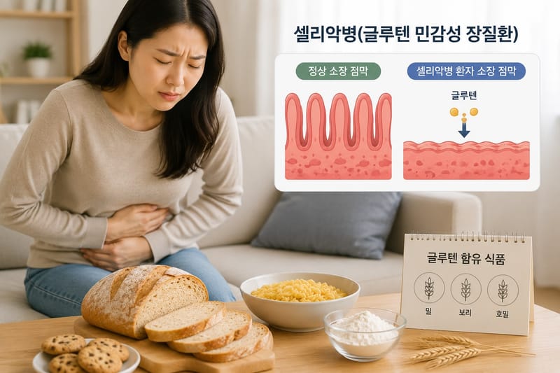 설사·복통 반복되는데 원인 모른다면, 셀리악병은 어떻게 진단할까