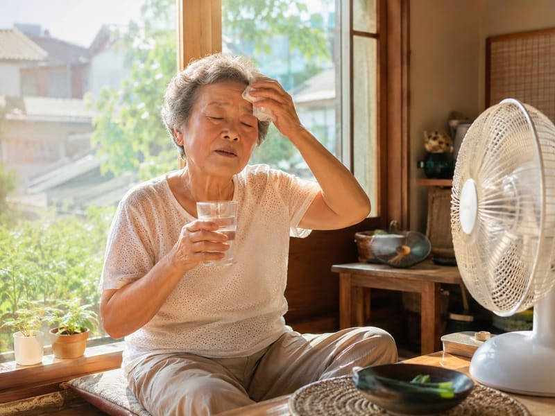 같은 더위도 65세 이상은 더 위험하다, 폭염 견디는 능력 나이 따라 달라져