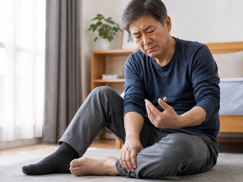손발 저림 반복되면 혈액순환 문제만은 아니다, 말초신경병증 살펴야