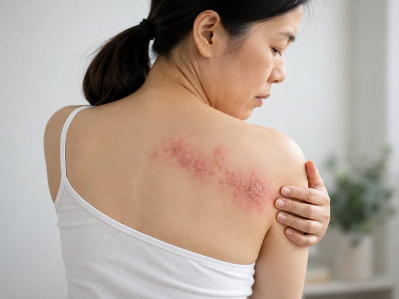 피부 한쪽이 따끔거리고 화끈하다면, 발진 전 대상포진 신호일 수 있다