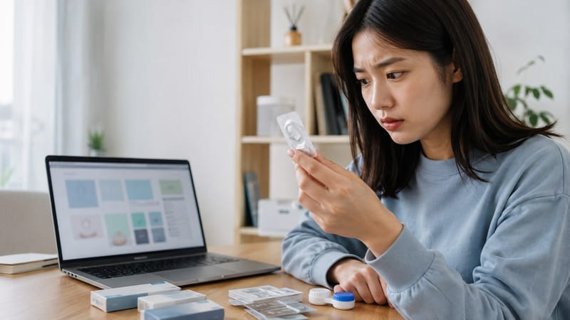 콘택트렌즈 해외직구 주의보, 불법 판매·광고 108건 적발