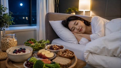 식이섬유 많이 먹은 날 깊은 잠 늘었다, 하루 식단과 수면의 질 연관