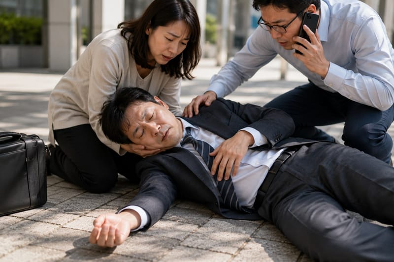갑자기 정신 잃고 쓰러지는 실신, 단순 빈혈로 넘기면 안 되는 이유