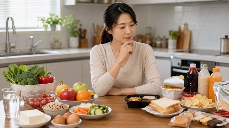 간편식 늘어난 한국 식탁, 초가공식품 섭취와 혈압·콜레스테롤 연관성 확인