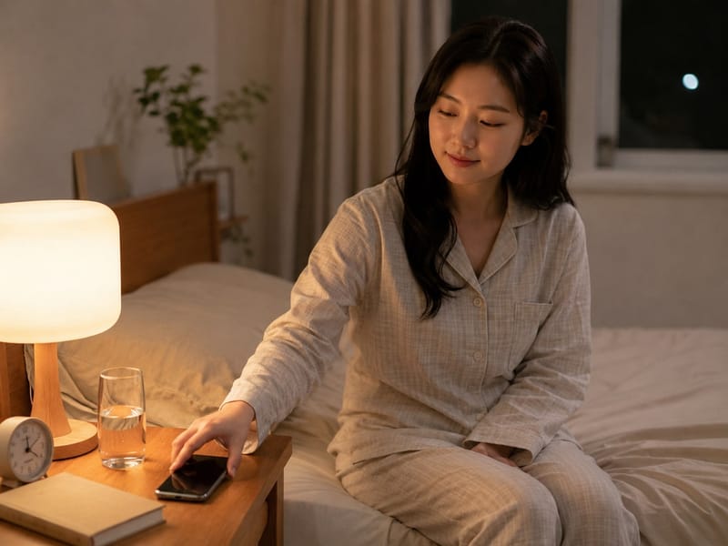 잠들기 전 스마트폰, 수면의 질과 다음 날 집중력까지 흔들 수 있다