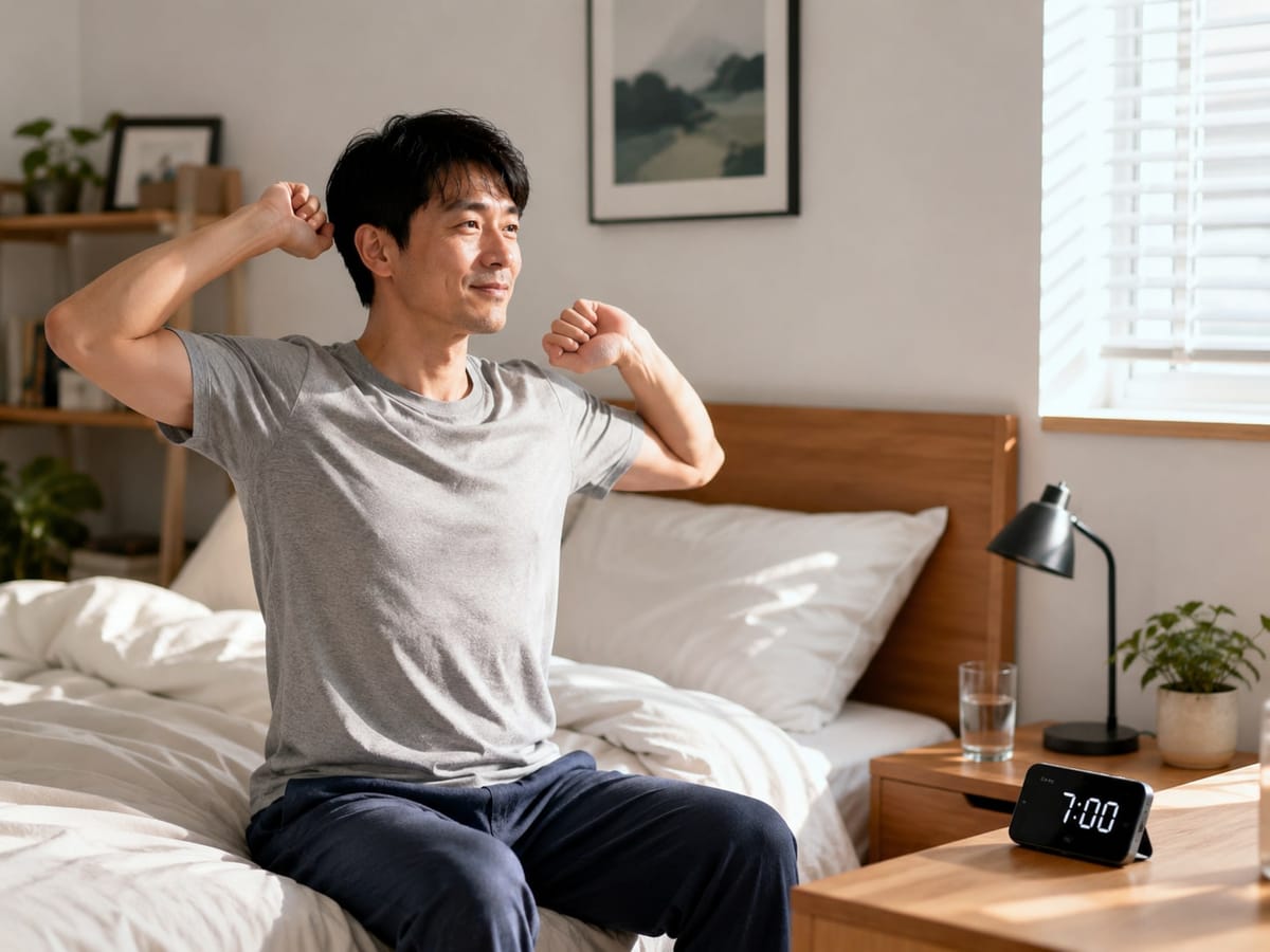 주말마다 늦잠 자도 피곤하다면, 문제는 수면시간보다 ‘기상시간’일 수 있다