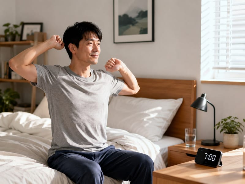주말마다 늦잠 자도 피곤하다면, 문제는 수면시간보다 ‘기상시간’일 수 있다