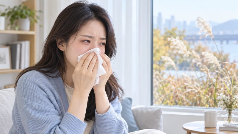알레르기 비염, 환절기 감기로 오해하기 쉬운 이유