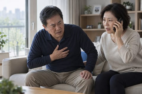 심근경색, 체한 듯한 불편에 식은땀 겹치면 응급 신호