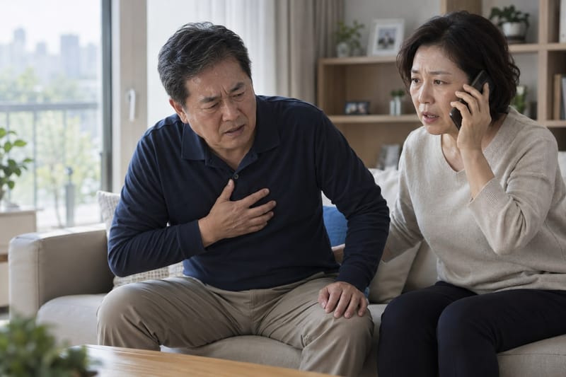 심근경색, 체한 듯한 불편에 식은땀 겹치면 응급 신호
