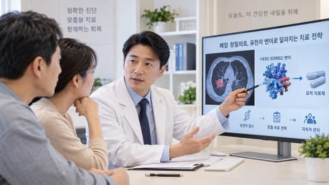 HER2 변이 비소세포폐암, 세바버티닙 미국서 1차 치료까지 승인 확대