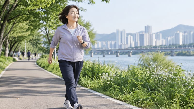 하루 1만 보 못 채워도, 빠르게 걷는 사람 사망 위험 낮은 경향