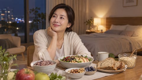 식이섬유 많이 먹은 날, 깊은 잠과 REM 수면 늘어나는 경향
