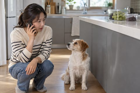 강아지 포도 중독, 소량 먹어도 증상 기다리지 말고 연락해야