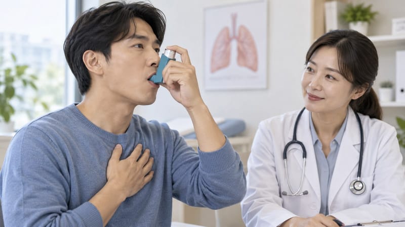 천식, 증상완화 흡입기 자주 찾는다면 조절 상태 점검해야