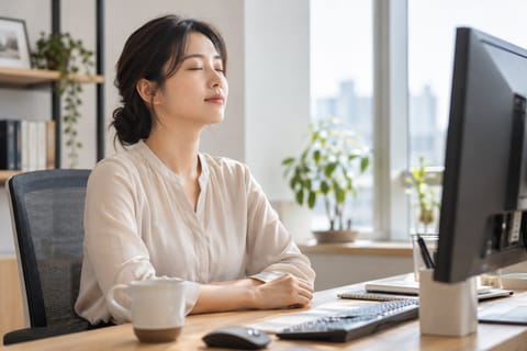 디지털 눈 피로, 화면 오래 볼수록 깜박임과 휴식 챙겨야