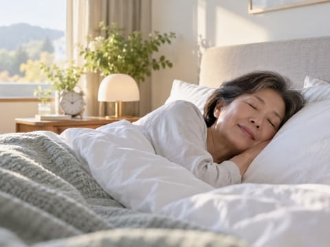 수면 7~8시간이 노쇠 위험 가장 낮았다, 9년 추적 연구 발표