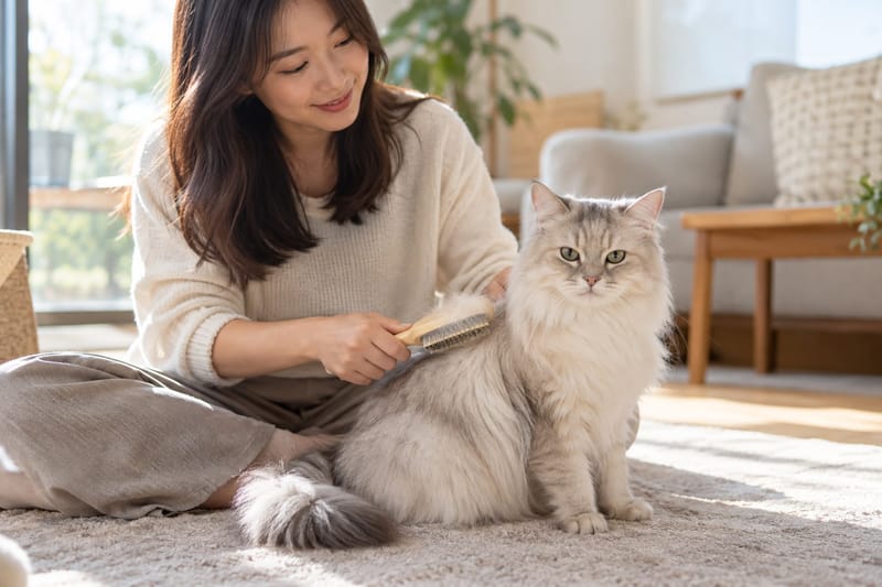 고양이 헤어볼, 헛구역질 반복하고 밥까지 거르면 진료 서둘러야