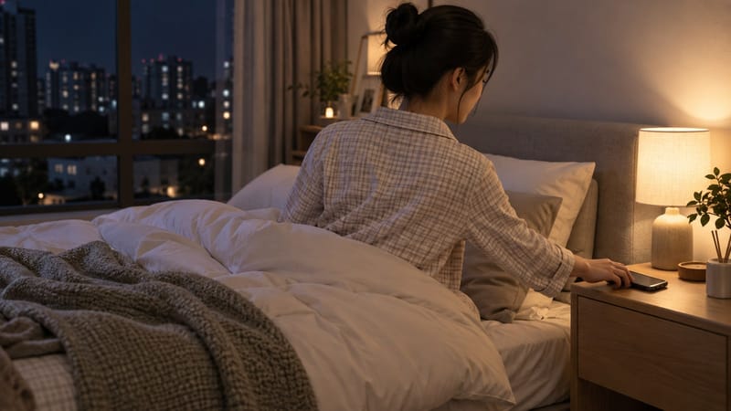잠들기 어려운 밤이 반복된다면, 수면 시간보다 먼저 살펴볼 것