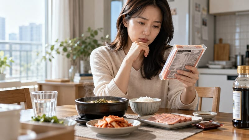 국물은 남겼는데 왜 짤까, 나트륨은 식탁 밖에도 숨어 있다