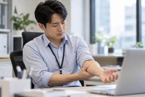 새끼손가락 저림 반복된다면 팔꿈치 신경 압박도 살펴야