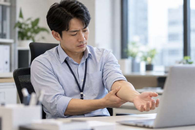 새끼손가락 저림 반복된다면 팔꿈치 신경 압박도 살펴야