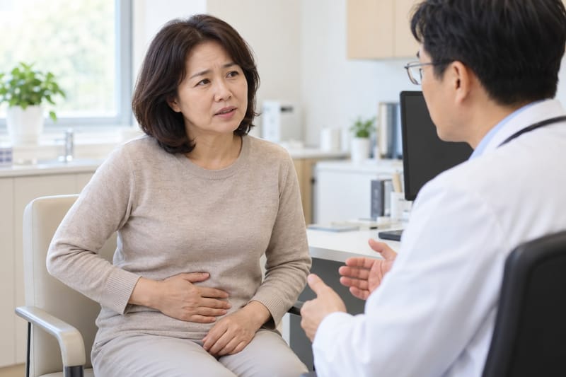 복통에 열까지 동반된다면 대장 게실염도 확인해야