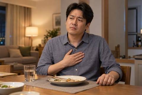 신물 올라오고 가슴 쓰리다면, 반복되는 위식도역류질환 살펴야
