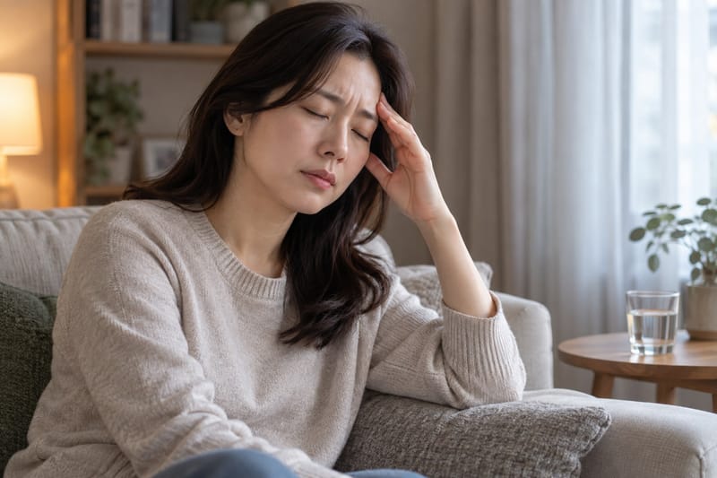 체한 듯 메스껍고 머리가 지끈거린다면 편두통도 살펴야